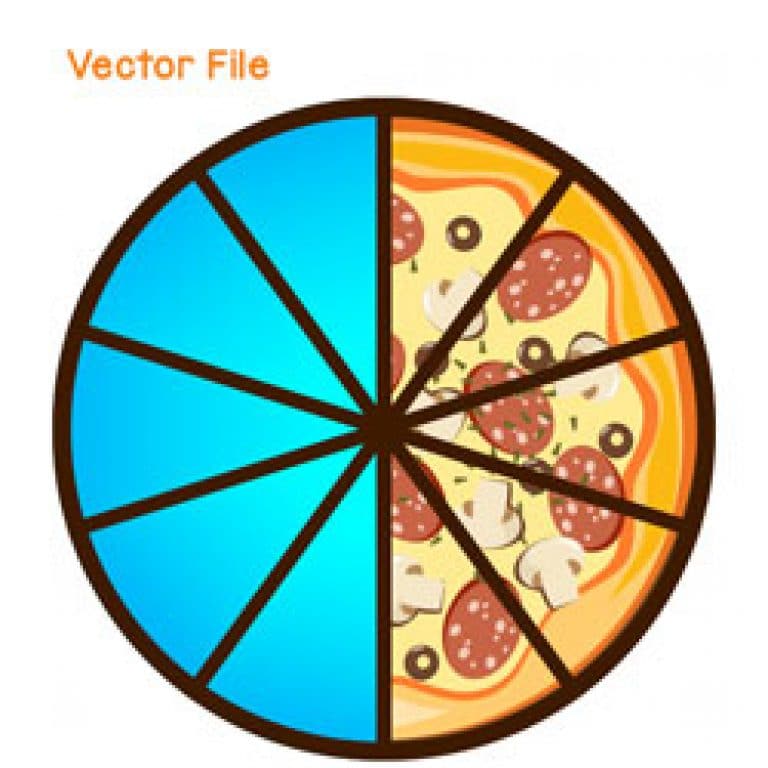 Pizza Fraction game activities JKgrade 6 Jump2Math Sensory Paths