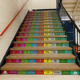 math stairs